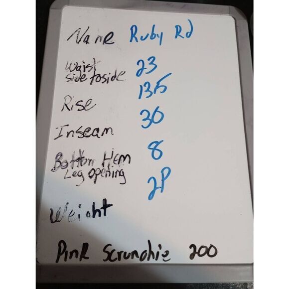 Ruby Rd Pants Ladies 3x‎ Gold Velour Jeggings - Picture 6 of 6